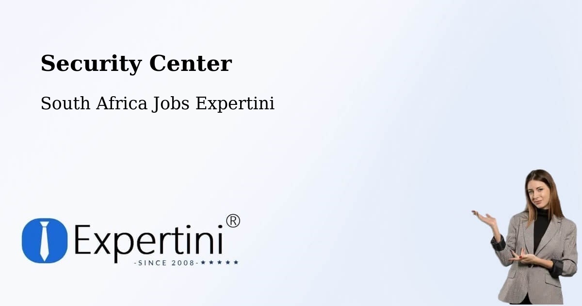 Security & Compliance – South Africa - South Africa Jobs Expertini